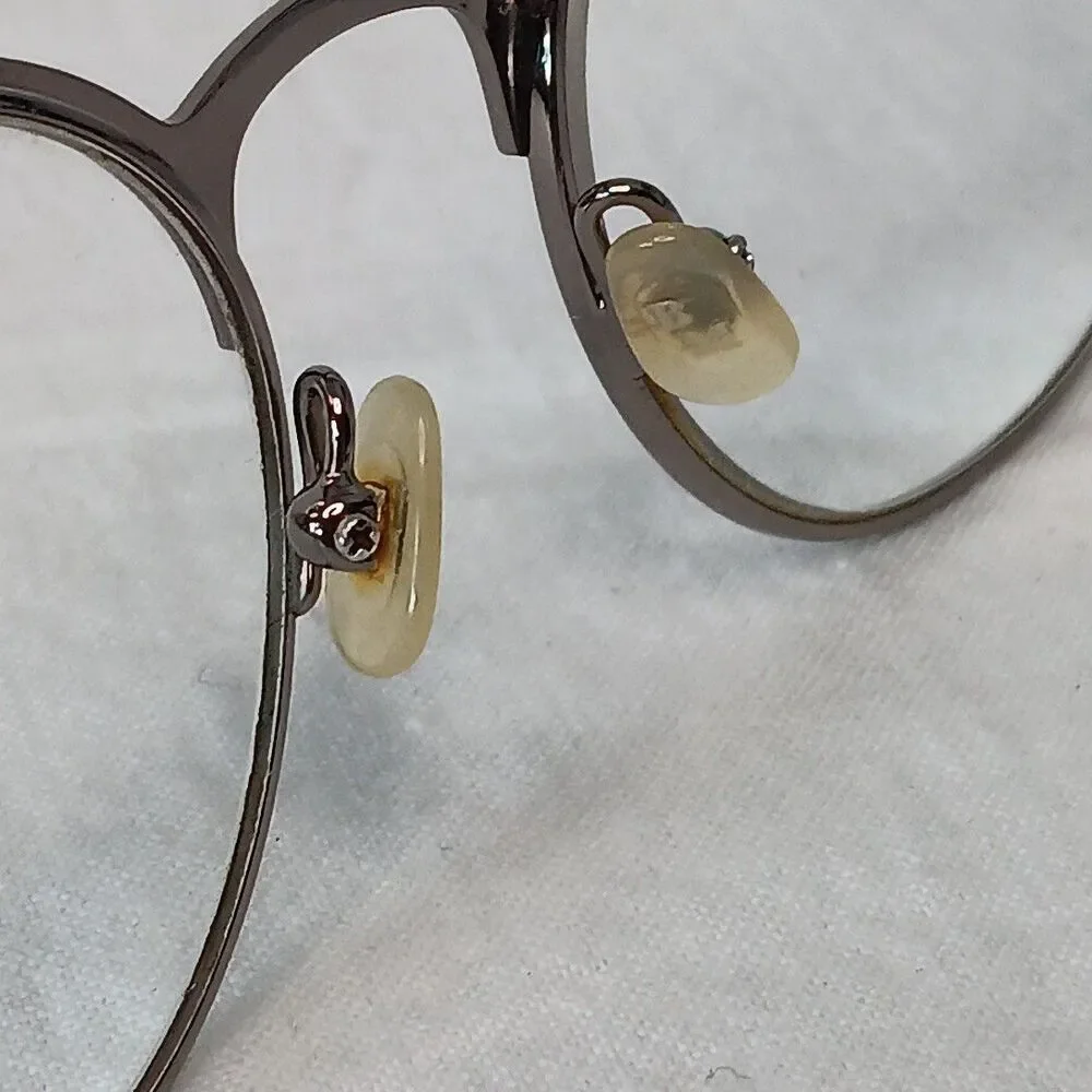 Badgley Mischka Austin Brown Horn (BHRN) 50-19-140 Eyeglasses Frame /F16